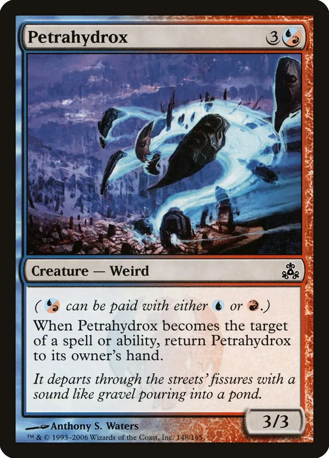 2006 Guildpact Petrahydrox common #148 common card image