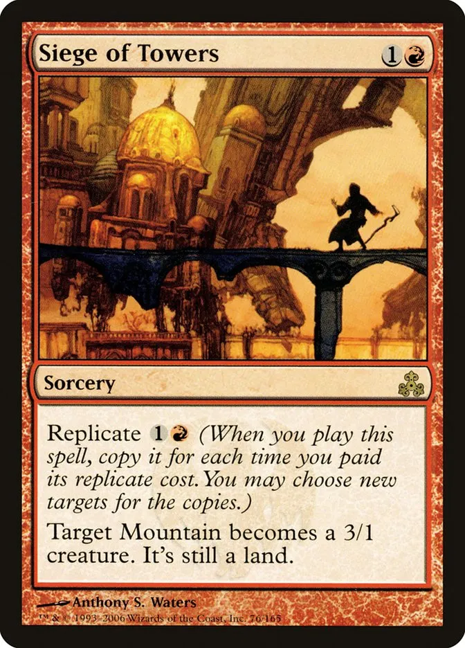 2006 Guildpact Siege of Towers #76 rare card image