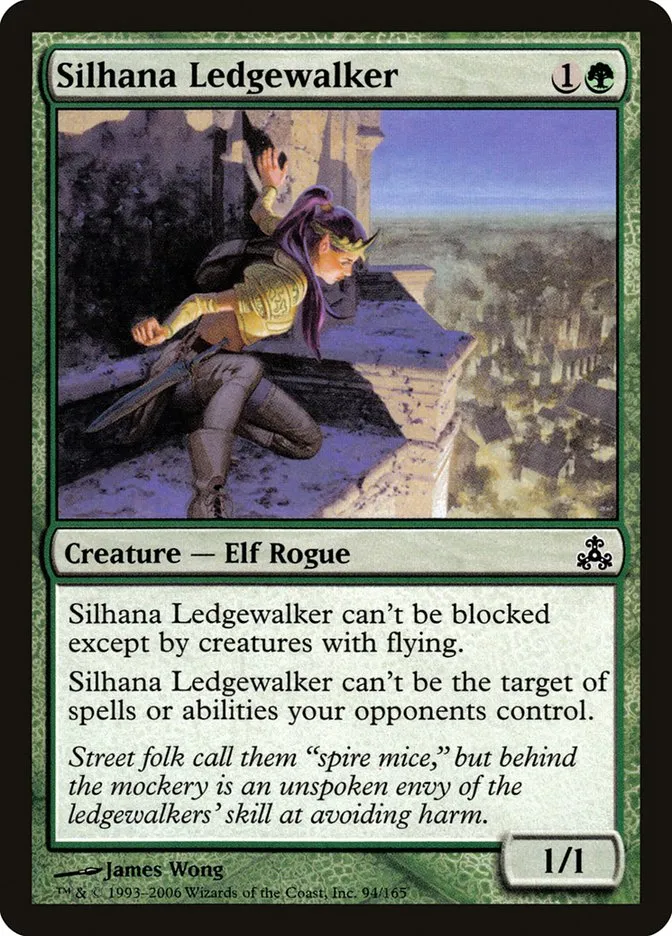 2006 Guildpact Silhana Ledgewalker common #94 common card image