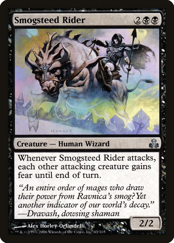2006 Guildpact Smogsteed Rider #63 uncommon card image