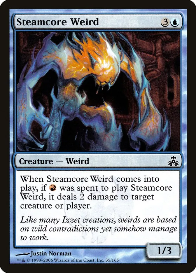 2006 Guildpact Steamcore Weird common #35 common card image