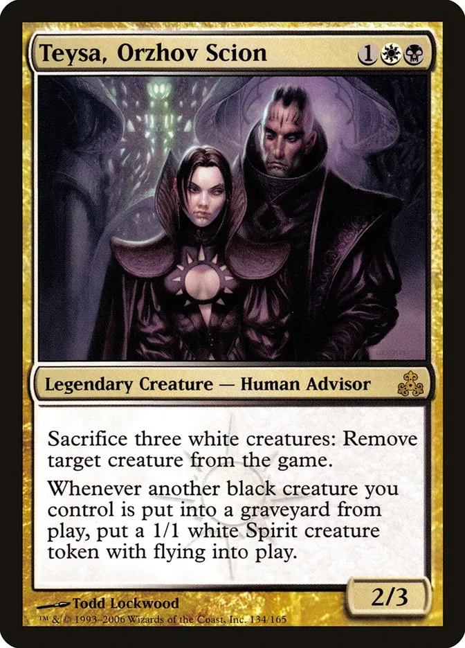 2006 Guildpact Teysa, Orzhov Scion #134 rare card image