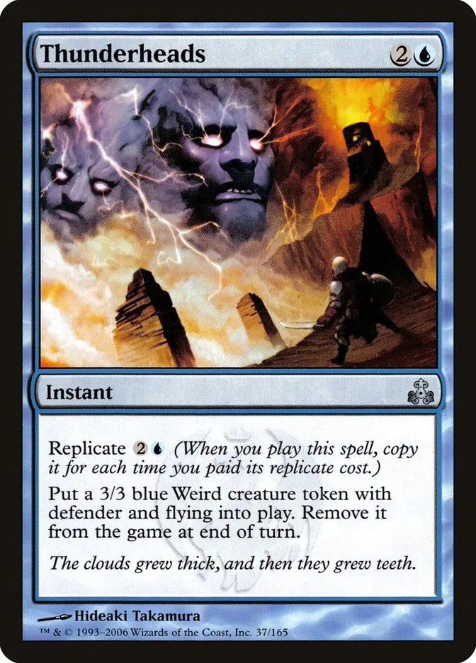 2006 Guildpact Thunderheads uncommon #37 uncommon card image