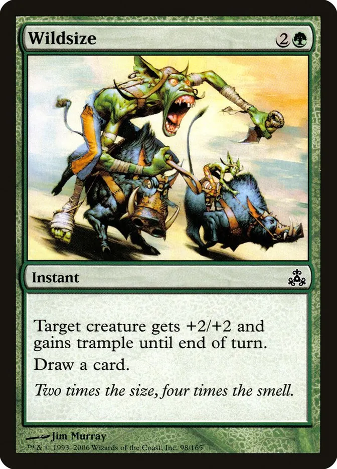 2006 Guildpact Wildsize common #98 common card image