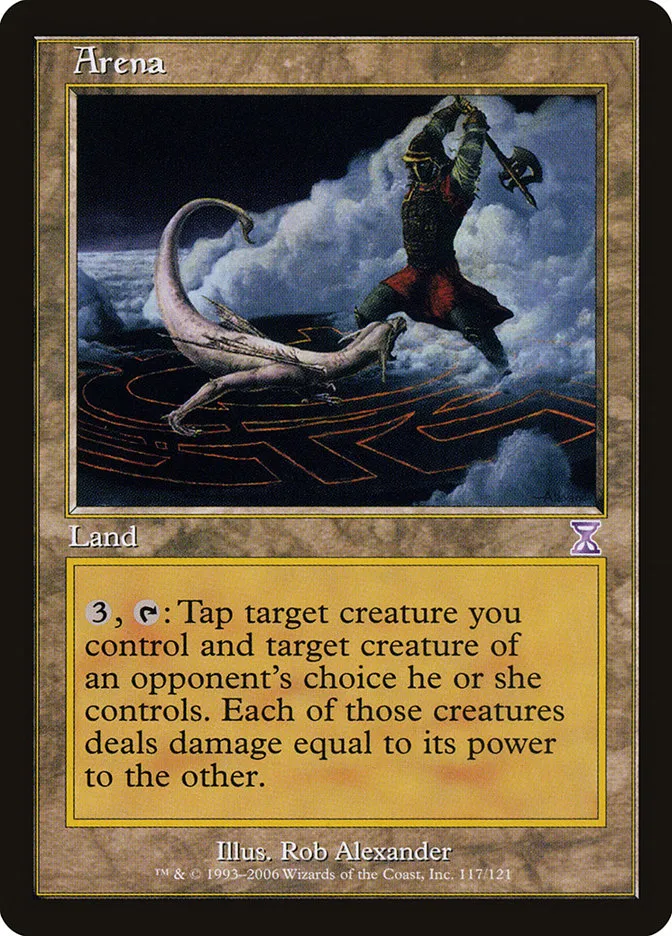 2006 Time Spiral Timeshifted Arena #117 special card image