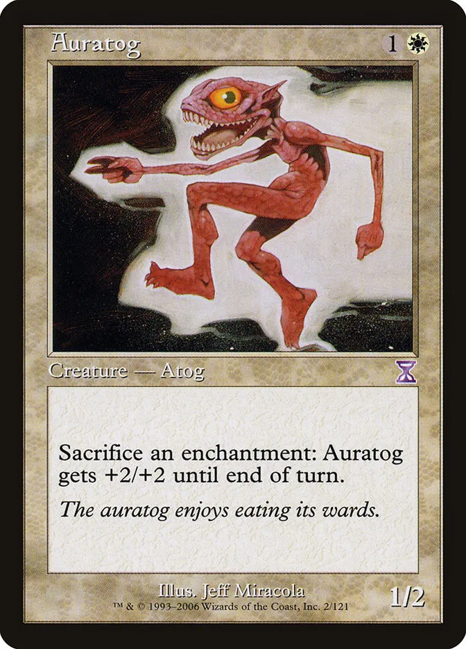 2006 Time Spiral Timeshifted Auratog special #2 special card image