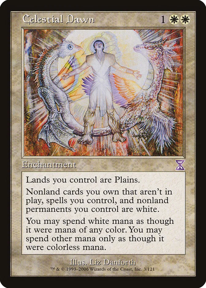 2006 Time Spiral Timeshifted Celestial Dawn special #3 special card image