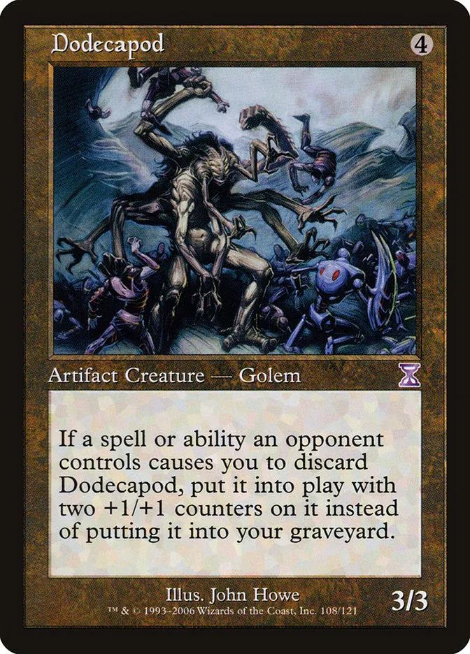 2006 Time Spiral Timeshifted Dodecapod #108 special card image