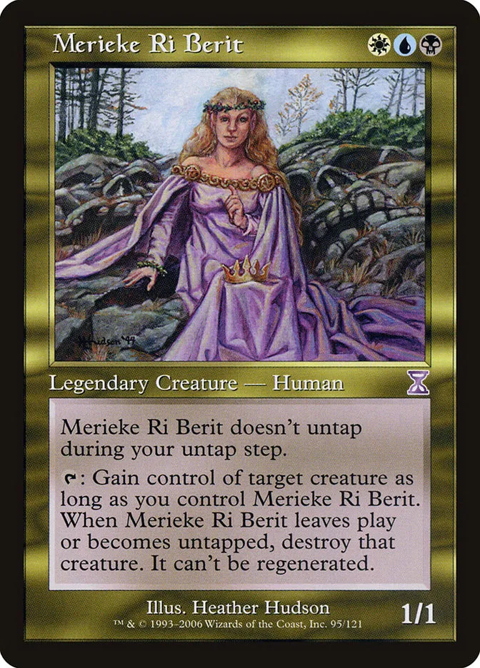 2006 Time Spiral Timeshifted Merieke Ri Berit #95 special card image