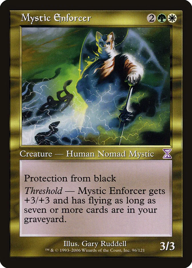 2006 Time Spiral Timeshifted Mystic Enforcer #96 special card image