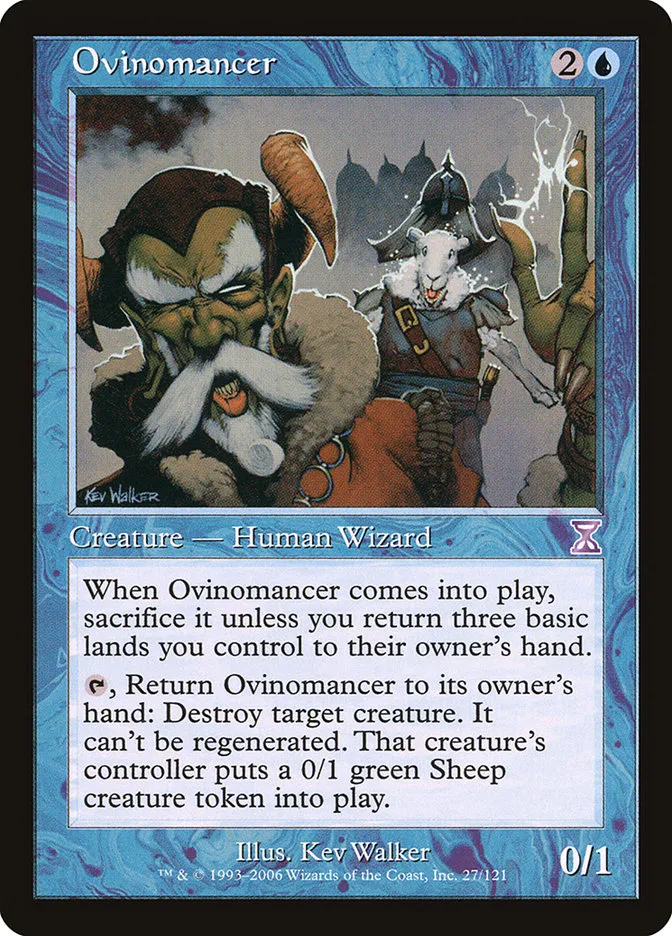 2006 Time Spiral Timeshifted Ovinomancer special #27 special card image