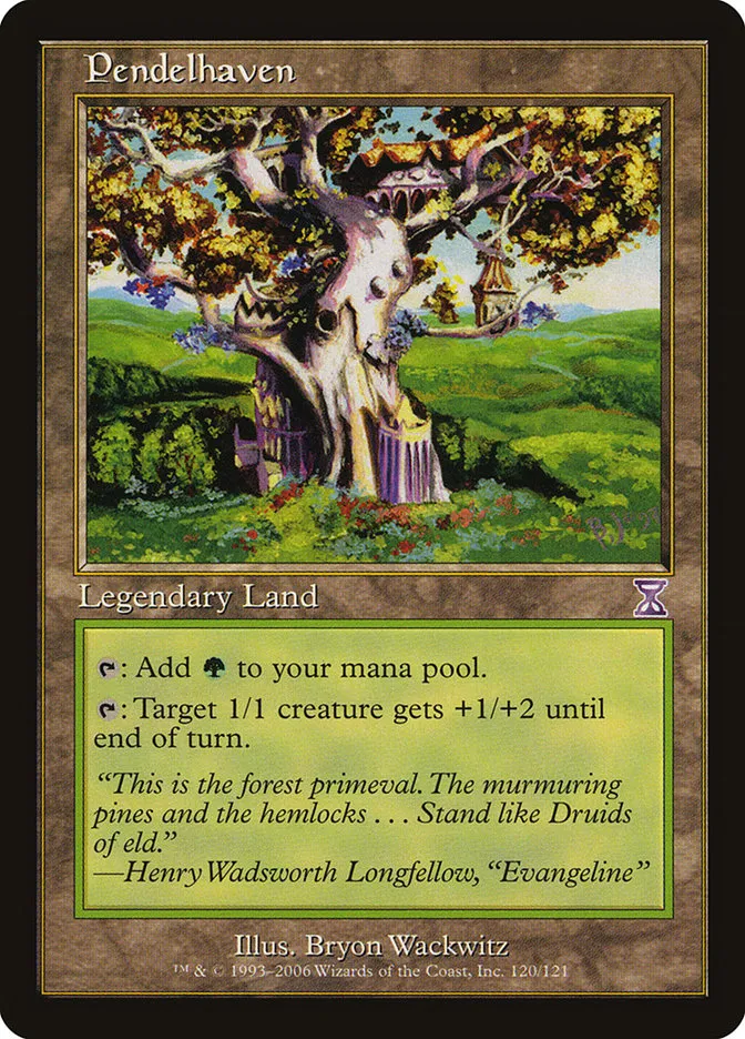 2006 Time Spiral Timeshifted Pendelhaven #120 special card image