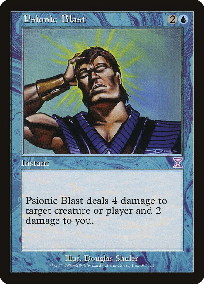 2006 Time Spiral Timeshifted Psionic Blast special #30 special card image