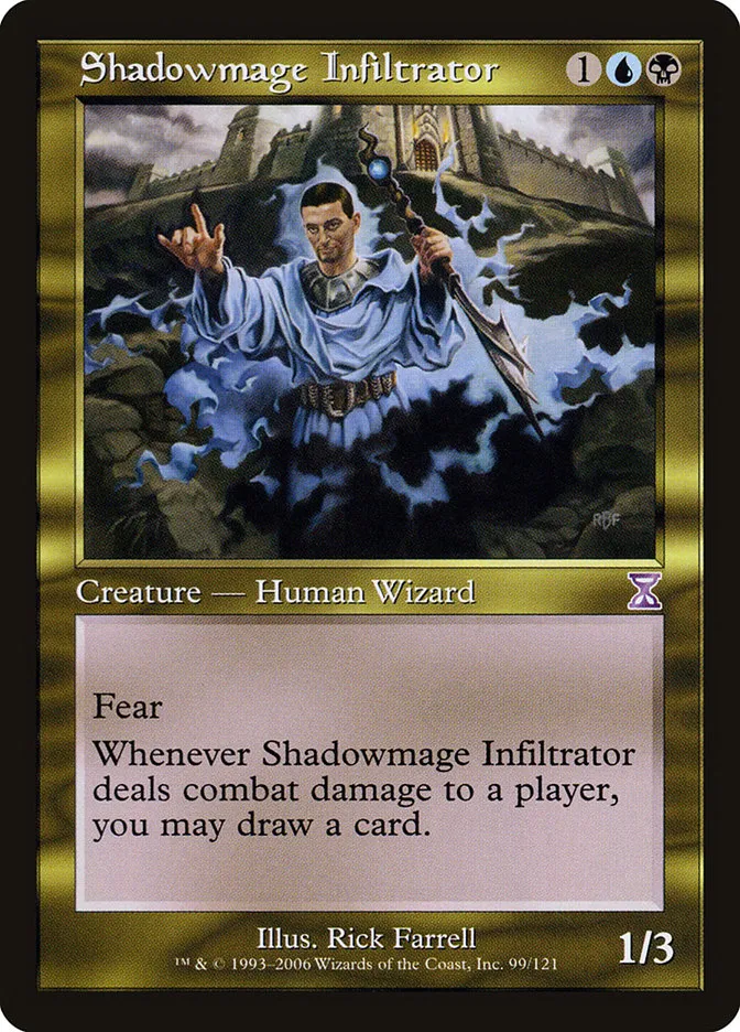 2006 Time Spiral Timeshifted Shadowmage Infiltrator #99 special card image