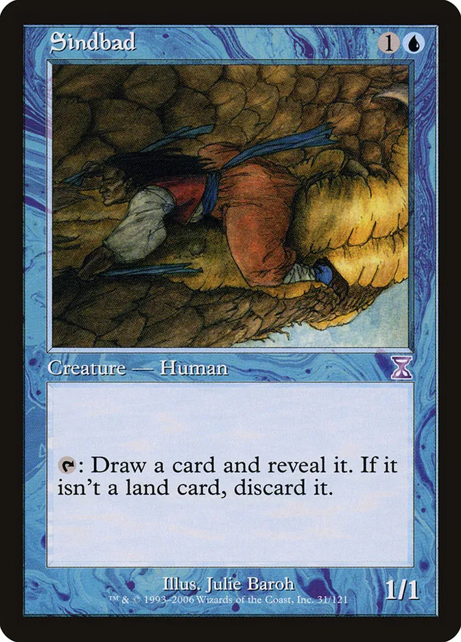 2006 Time Spiral Timeshifted Sindbad special #31 special card image