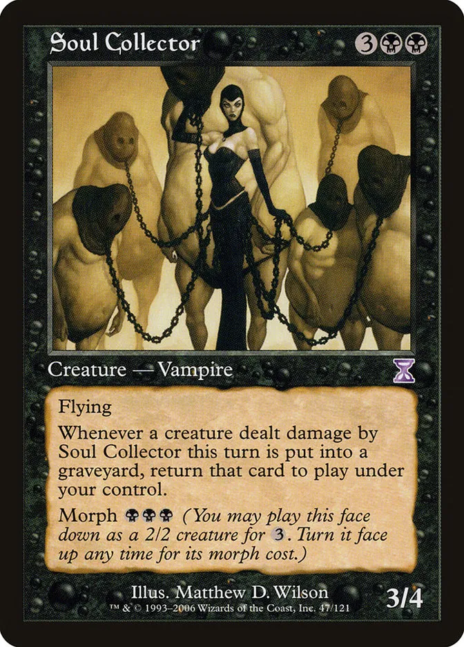 2006 Time Spiral Timeshifted Soul Collector [Foil] special #47 special card image