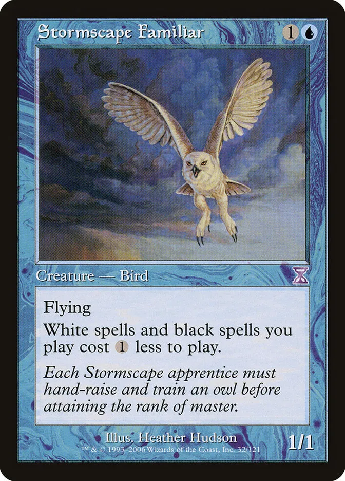 2006 Time Spiral Timeshifted Stormscape Familiar special #32 special card image