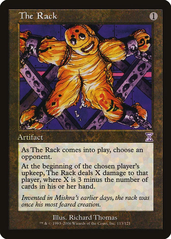 2006 Time Spiral Timeshifted The Rack #113 special card image