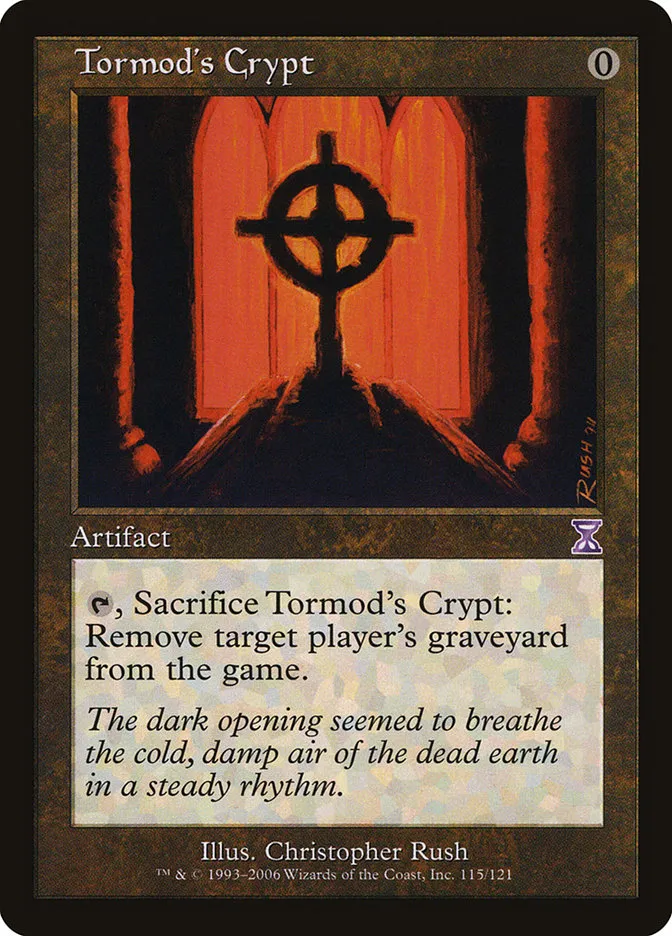 2006 Time Spiral Timeshifted Tormod's Crypt special #115 special card image