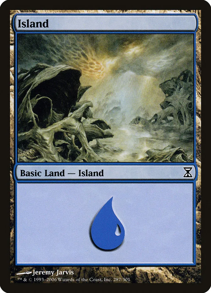 2006 Time Spiral Island common #287 common card image