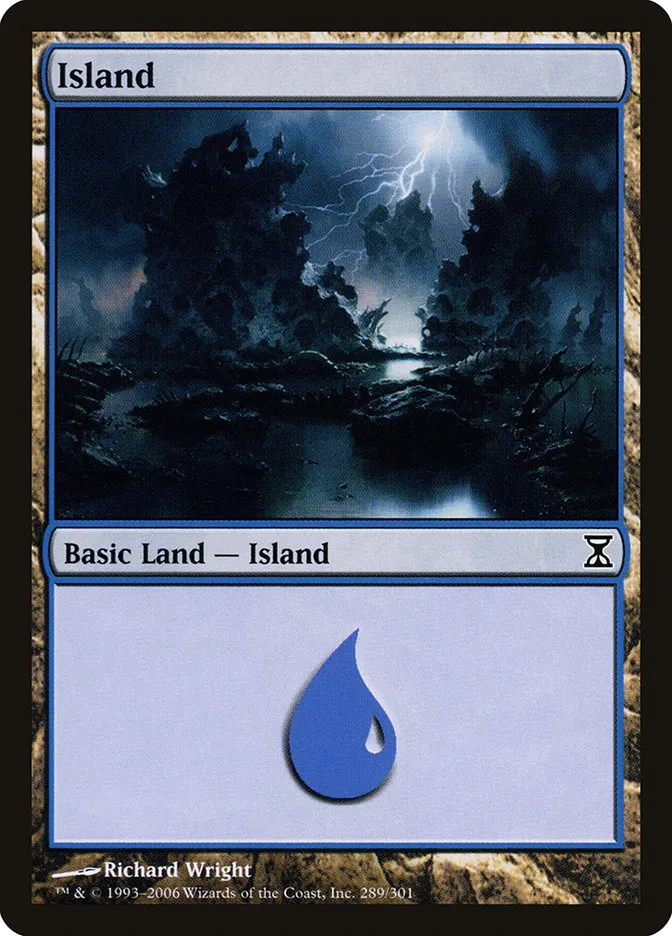 2006 Time Spiral Island #289 common card image