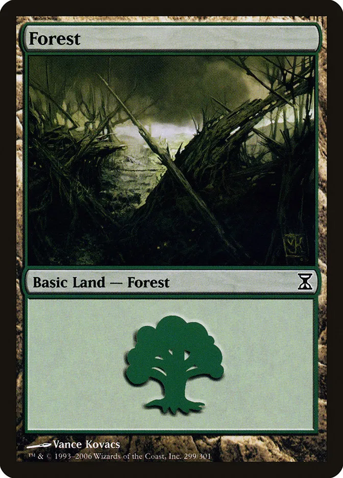 2006 Time Spiral Forest common #299 common card image