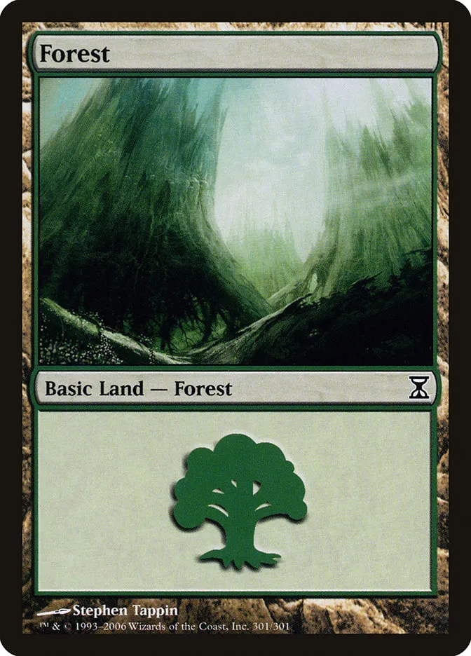 2006 Time Spiral Forest common #301 common card image