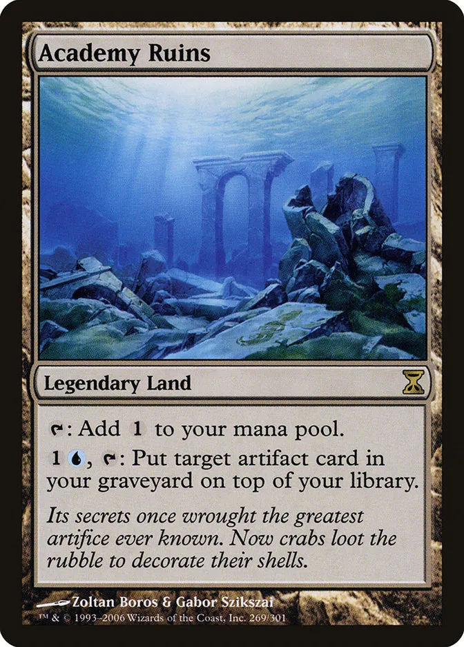 2006 Time Spiral Academy Ruins #269 rare card image