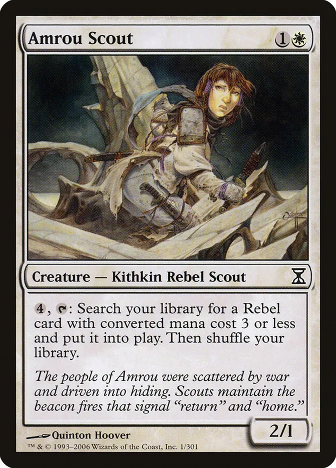 2006 Time Spiral Amrou Scout common #1 common card image