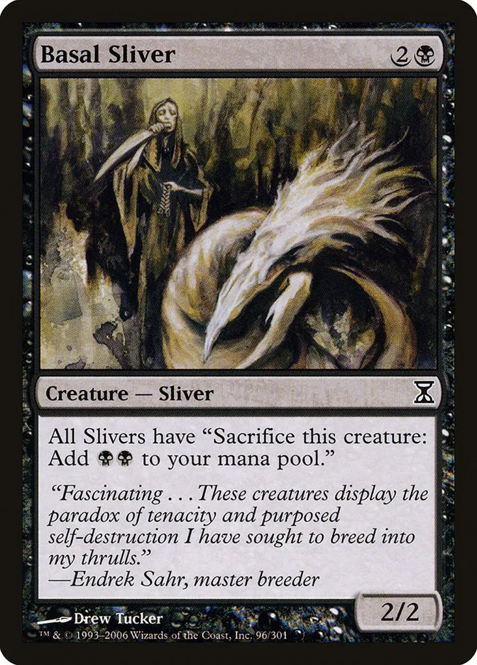 2006 Time Spiral Basal Sliver common #96 common card image