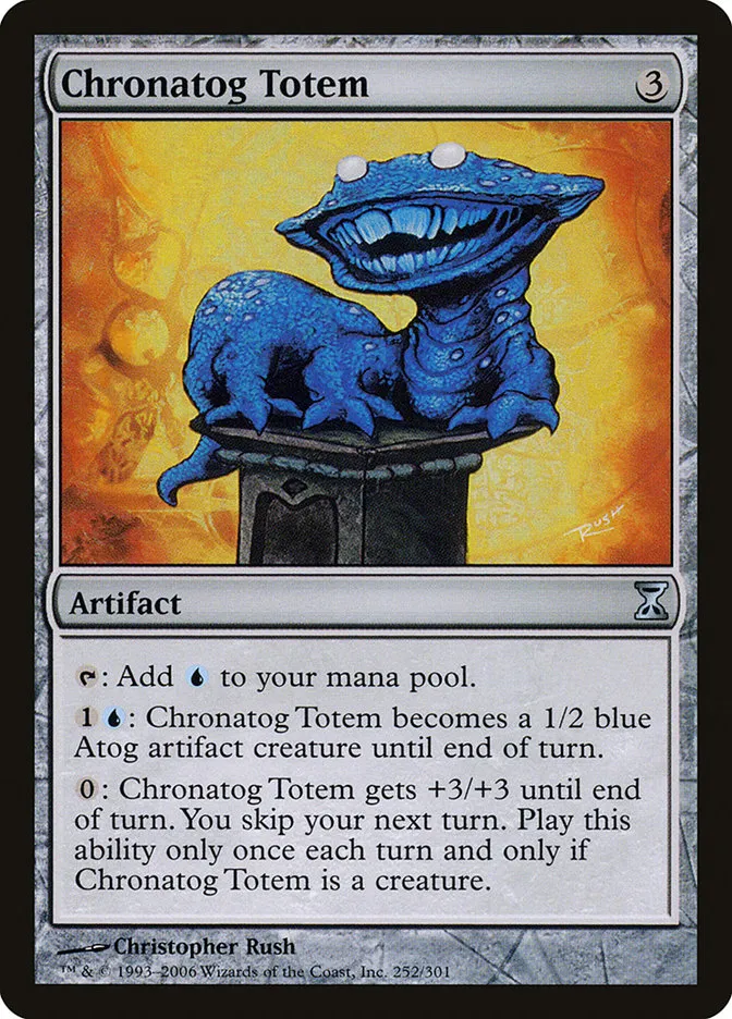 2006 Time Spiral Chronatog Totem #252 uncommon card image