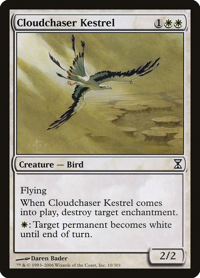 2006 Time Spiral Cloudchaser Kestrel common #10 common card image