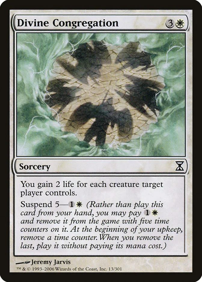 2006 Time Spiral Divine Congregation common #13 common card image