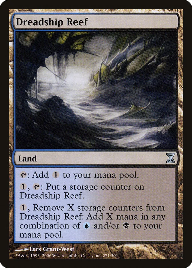 2006 Time Spiral Dreadship Reef uncommon #271 uncommon card image