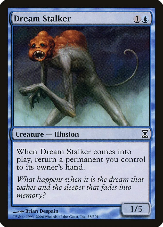 2006 Time Spiral Dream Stalker common #58 common card image