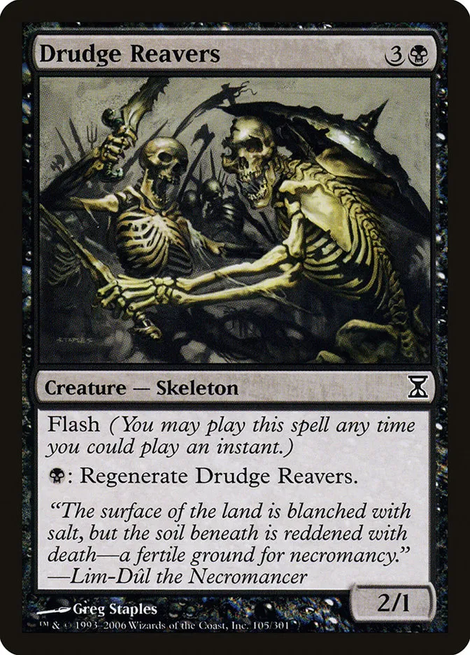2006 Time Spiral Drudge Reavers common #105 common card image