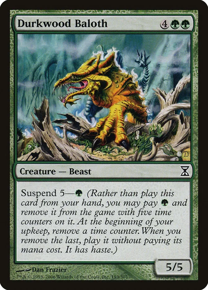 2006 Time Spiral Durkwood Baloth #193 common card image