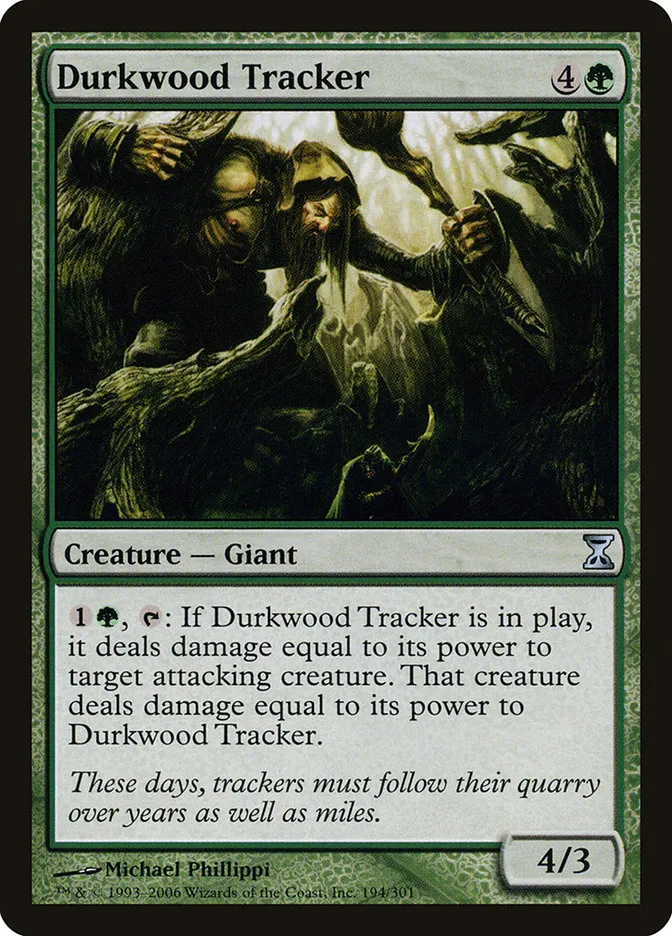 2006 Time Spiral Durkwood Tracker #194 uncommon card image