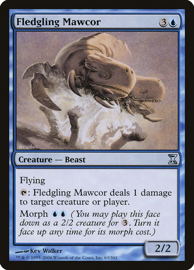 2006 Time Spiral Fledgling Mawcor uncommon #63 uncommon card image