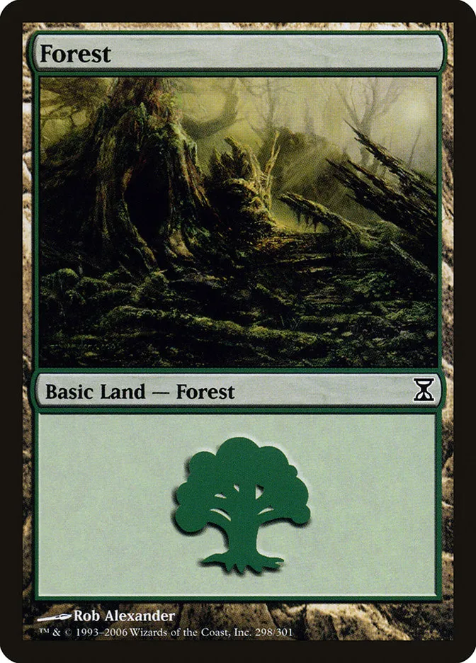2006 Time Spiral Forest common #298 common card image