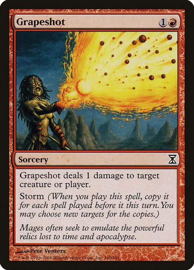 2006 Time Spiral Grapeshot common #160 common card image
