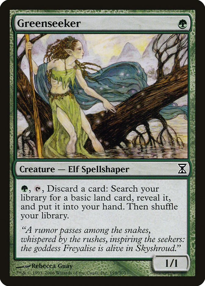 2006 Time Spiral Greenseeker common #198 common card image