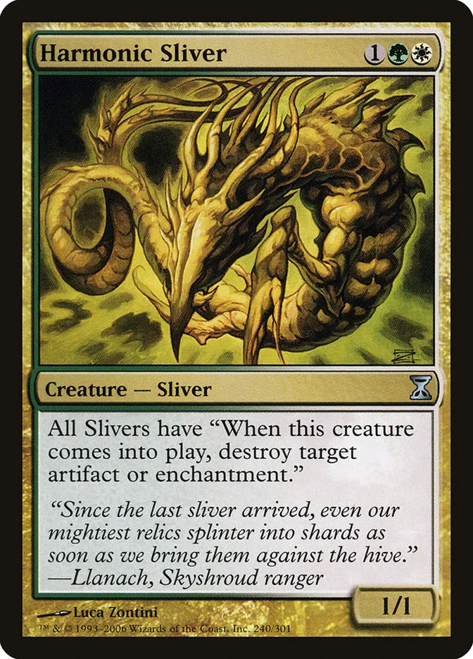 2006 Time Spiral Harmonic Sliver #240 uncommon card image