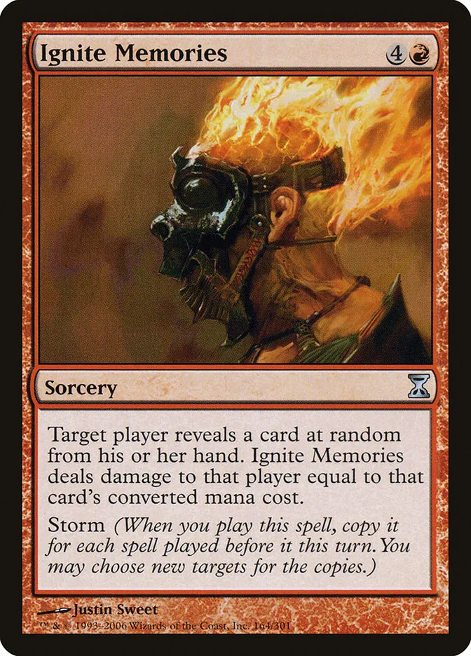 2006 Time Spiral Ignite Memories #164 uncommon card image