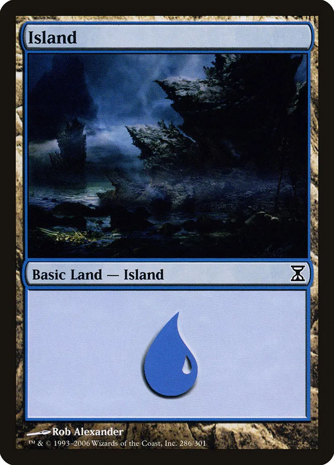 2006 Time Spiral Island common #286 common card image