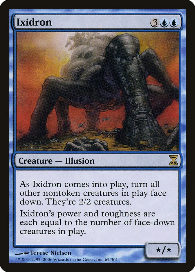 2006 Time Spiral Ixidron rare #65 rare card image