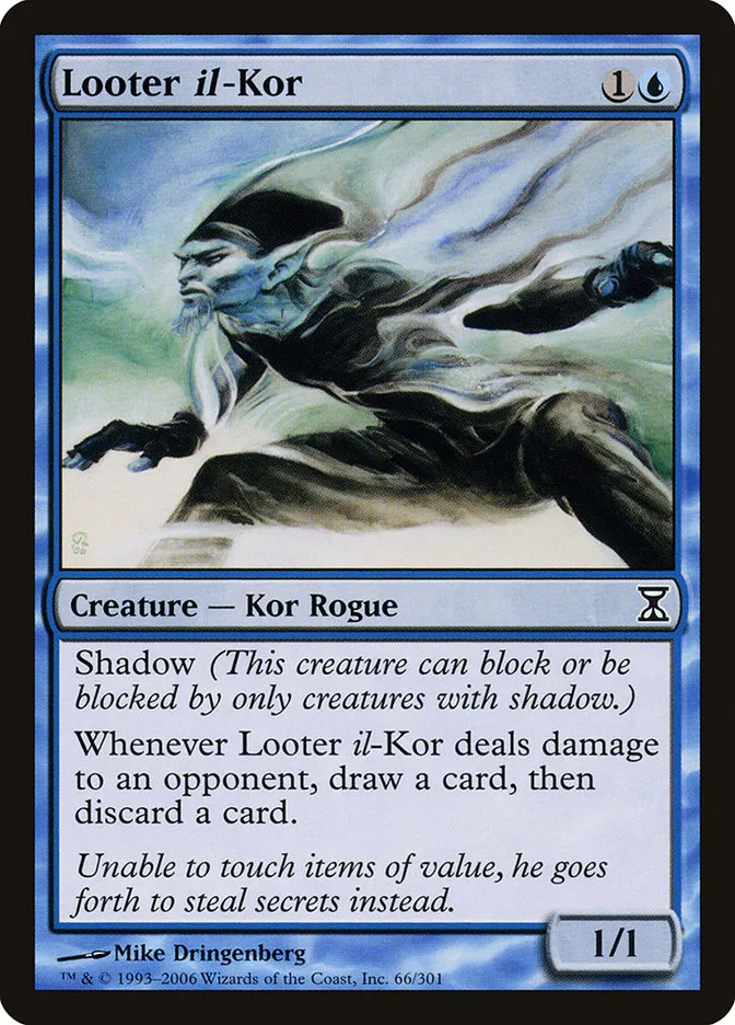 2006 Time Spiral Looter il-Kor #66 common card image