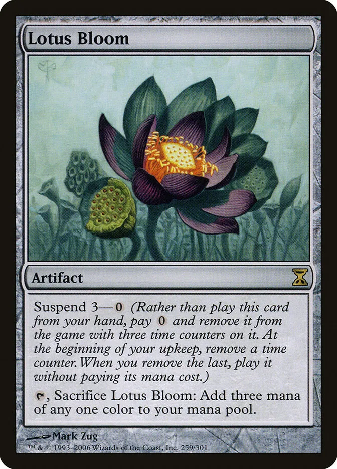 2006 Time Spiral Lotus Bloom #259 rare card image
