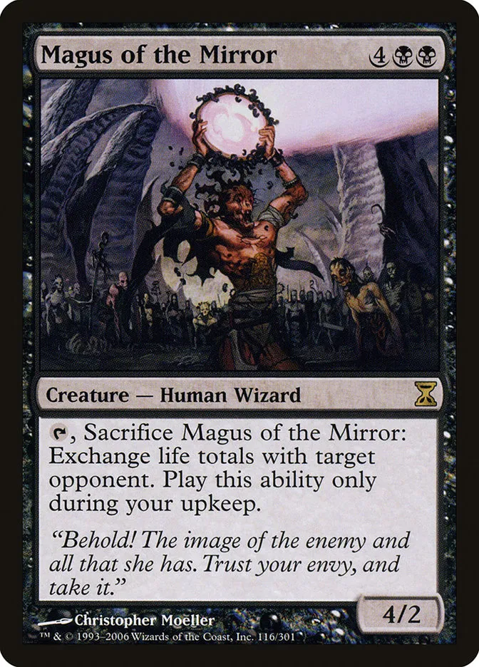 2006 Time Spiral Magus of the Mirror #116 rare card image