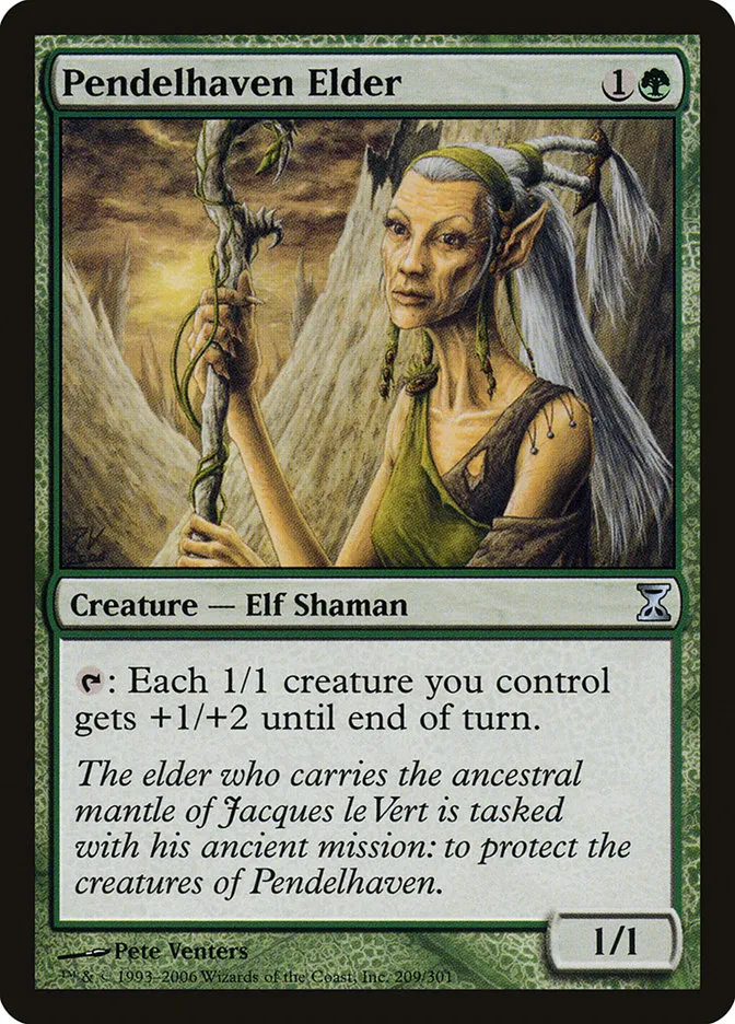 2006 Time Spiral Pendelhaven Elder uncommon #209 uncommon card image